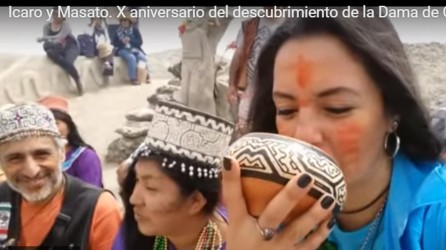Gustavo Gomezaccietto y Sara Sara Peru. aniversario del descubrimiento de la dama de cao, MASATO, Icaros, Amazonia